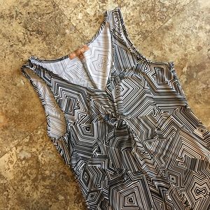 Geometric Maxi Dress